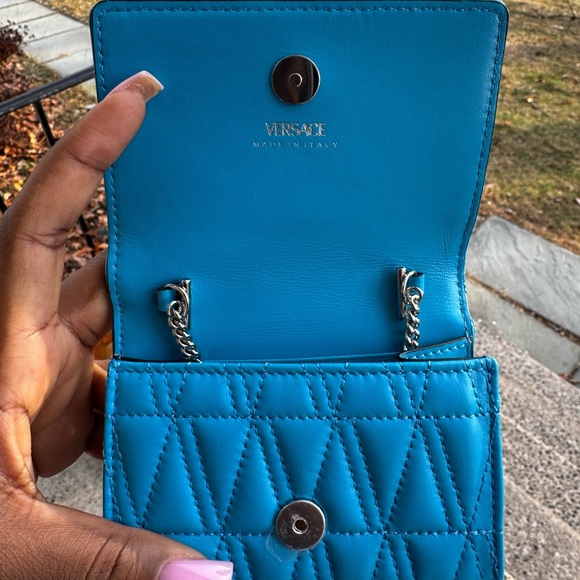 Versace Virtus Quilted Mini Bag - Picture 7 of 9